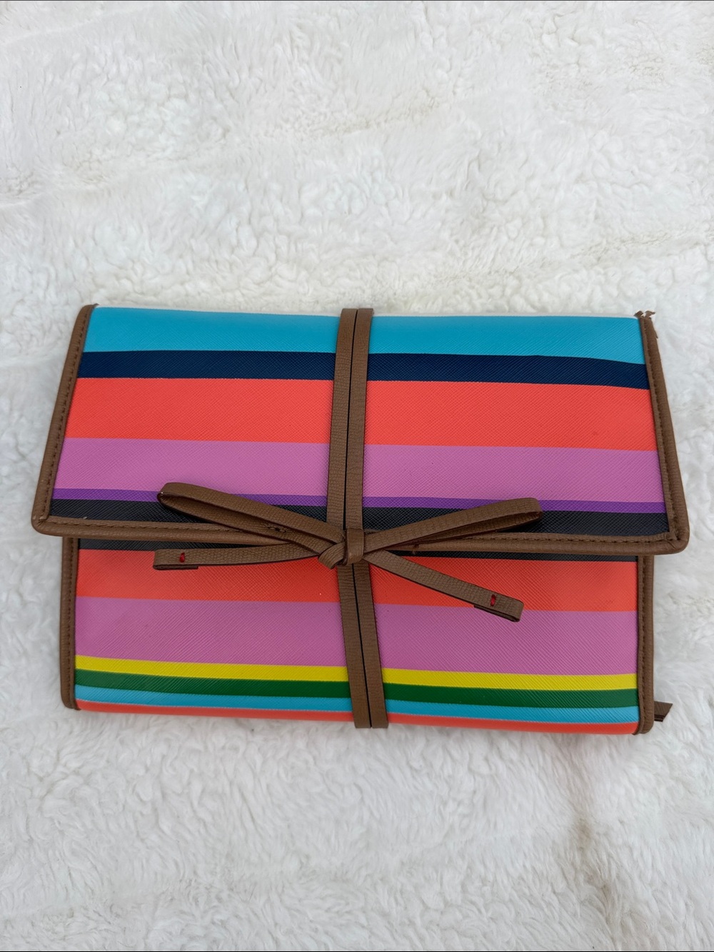 Stella & Dot Foldover jewelry organizer in Multicolor